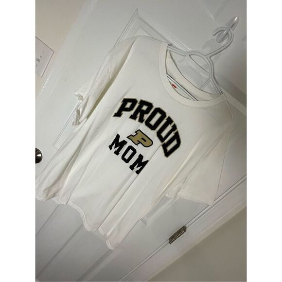 Purdue Proud Mom short sleeve tshirt XL - Picture 1 of 7